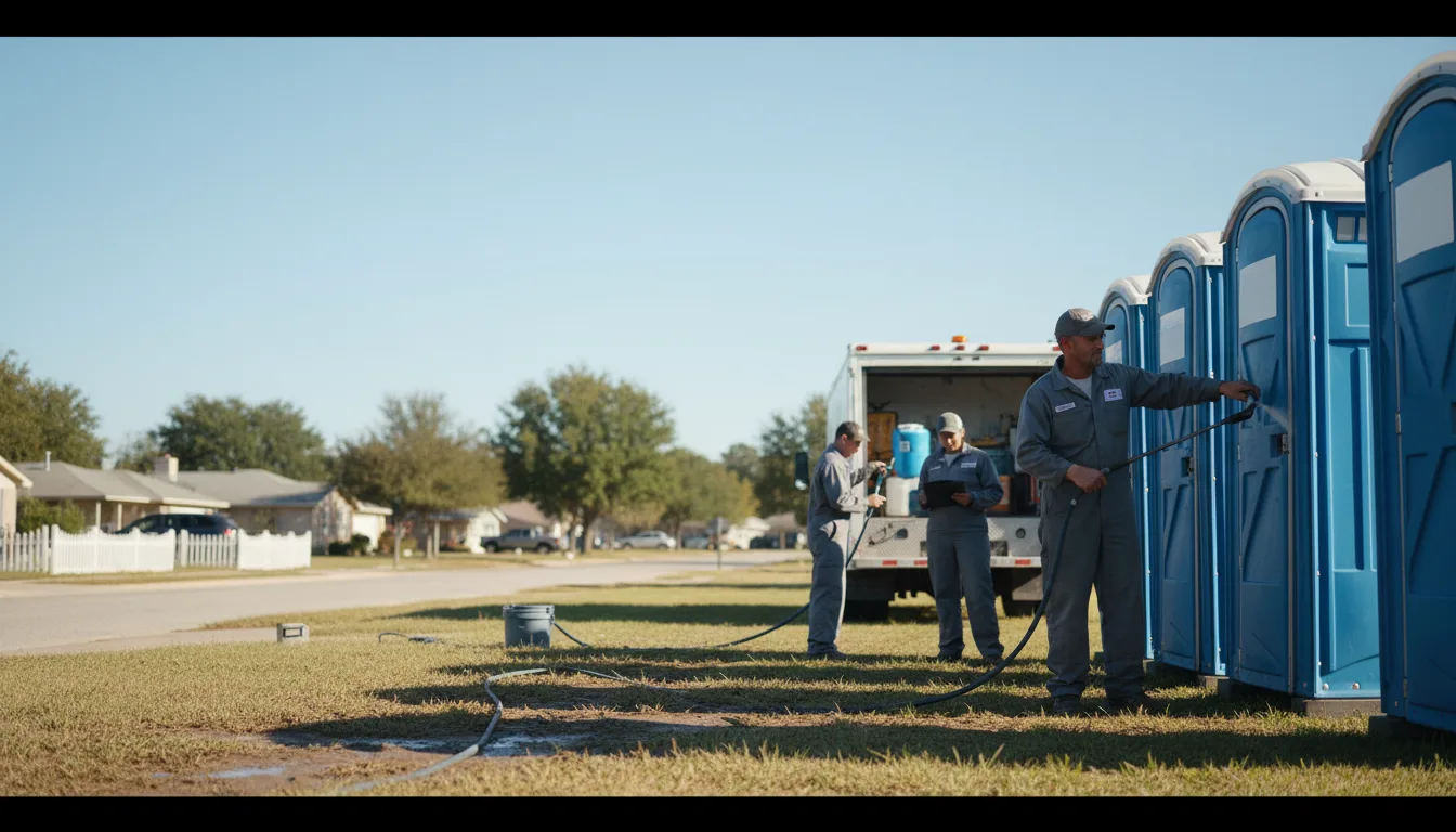 Long-Term Portable Toilet Rental in Chalfont, PA near me